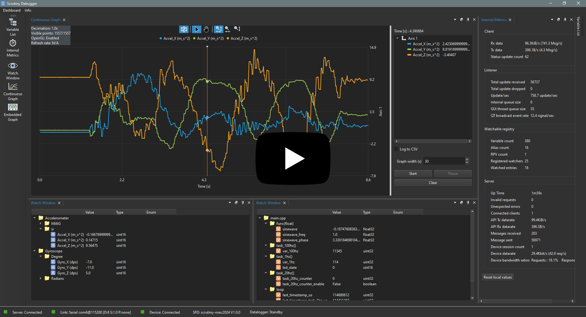 Scrutiny Debugger UI